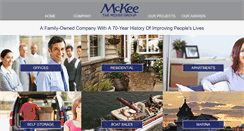 Desktop Screenshot of mckeegroup.net